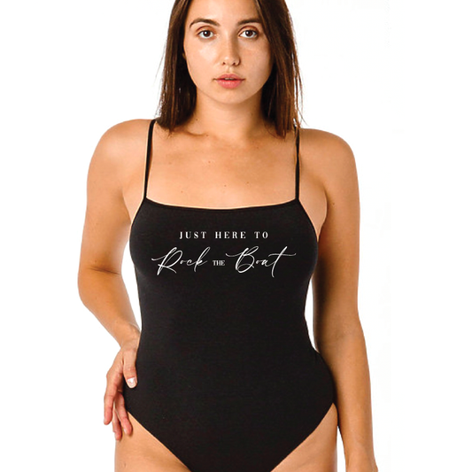Women's EB "Just Here To Rock The Boat" Bodysuit