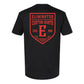Eliminator Custom Boats Men's T-Shirt - Black/Red
