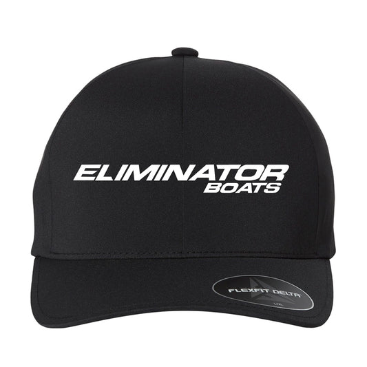 Eliminator Boats Classic Delta Fitted Flexfit Hat - Black/White