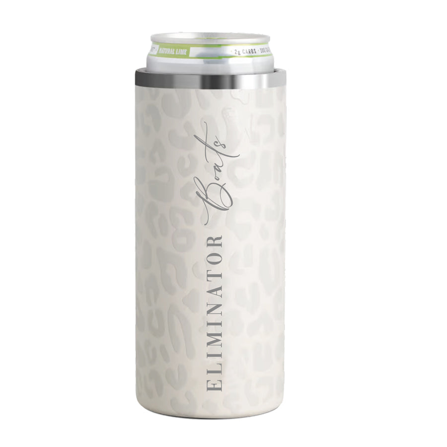 Eliminator Boats- Black 12oz. Slim Can Cooler
