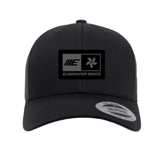 Eliminator Boats Emerge Curved Bill Snapback Hat - Black/Gray