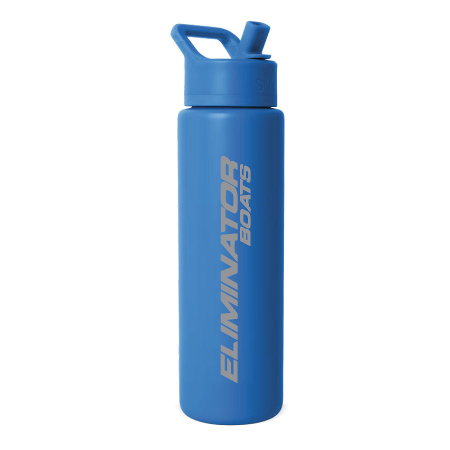 Eliminator Boats 30oz Bottle with Straw Tumbler - Blue