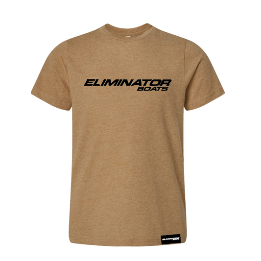 Eliminator Boats Classic Youth T-Shirt - Tan