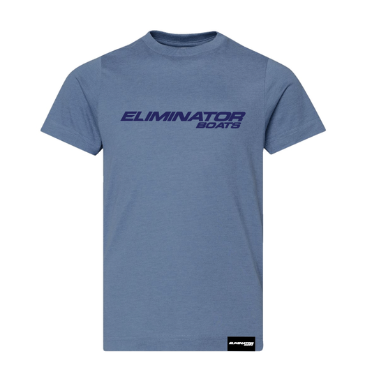 Eliminator Boats Classic Youth T-Shirt - Blue