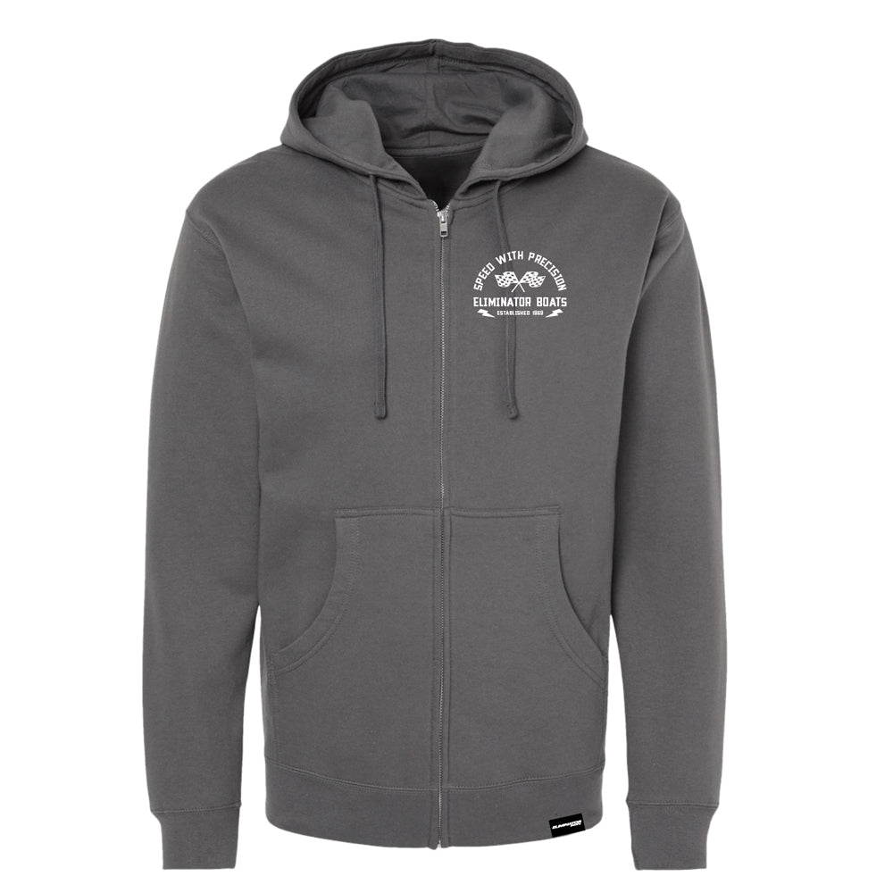 Eliminator Speed & Precision Full-Zip Hoodie - Charcoal