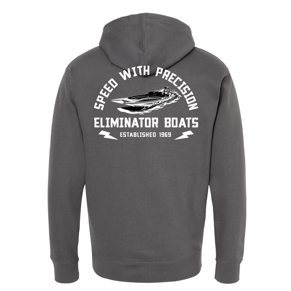 Eliminator Speed & Precision Full-Zip Hoodie - Charcoal