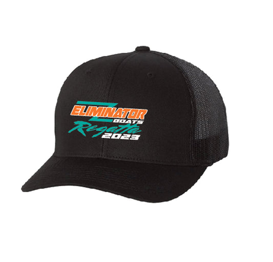 Black- EB Regatta 2023 Trucker Snapback Hat