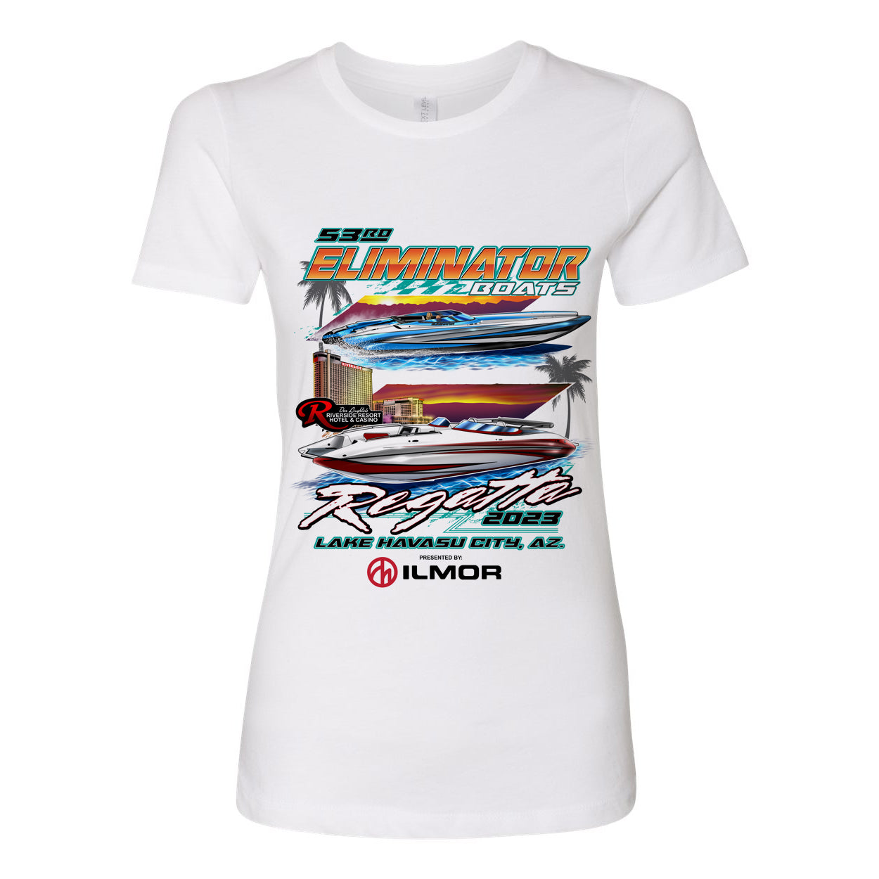 Women's Eliminator Boats Regatta 2023 T-Shirt