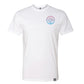 Eliminator Boats Checkered Circle Men's T-Shirt - White