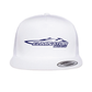 Eliminator Boats OG Flat Bill Hat - White/Navy
