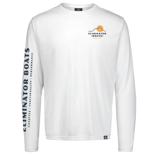 Eliminator Boats Nautical UPF 50+ Long Sleeve – Sun Protection Performance Wear