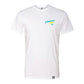 White- Melting Sunset Men's T-Shirt