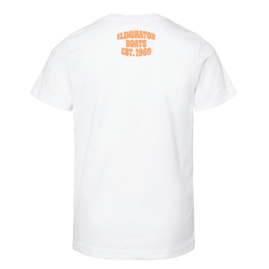 Eliminator Boats Youth T-Shirt – Girls Vests Friends Edition - White