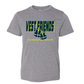 Eliminator Boats Youth T-Shirt – Boys Vests Friends Edition - Granite Heather