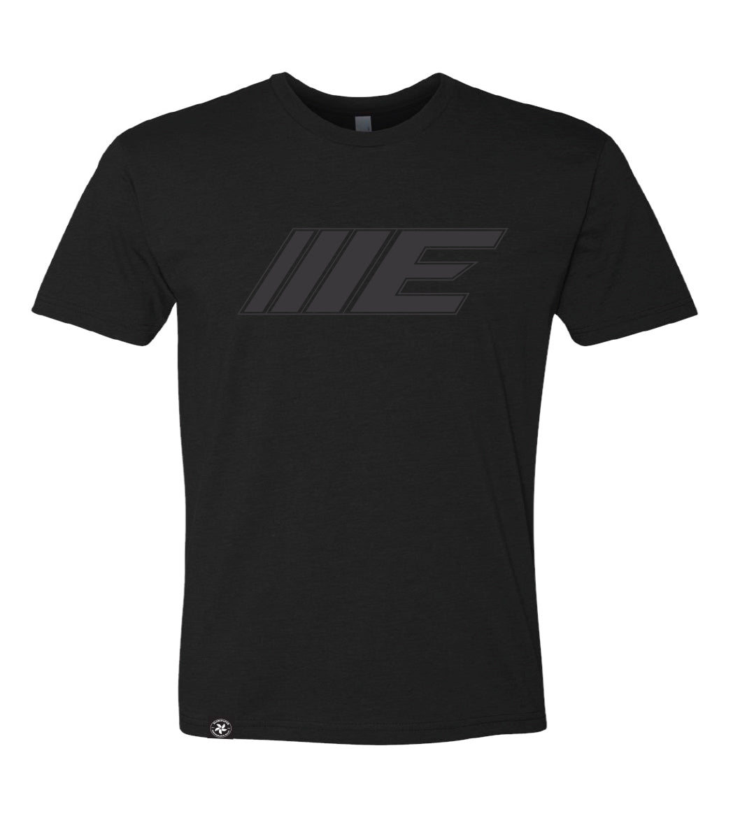 IIIE Logo Men's T-shirt- All Black